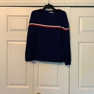 striped crewneck